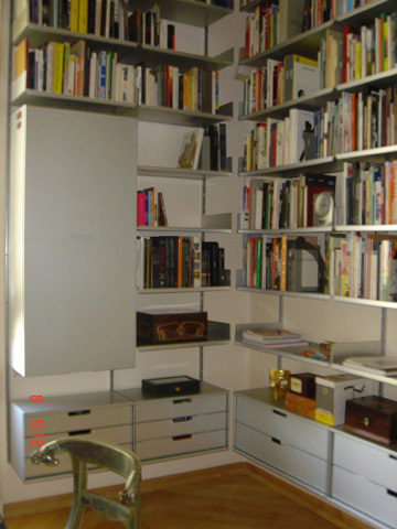 Humidor-libreria Acciaio