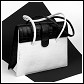 Micky bag bianco nero